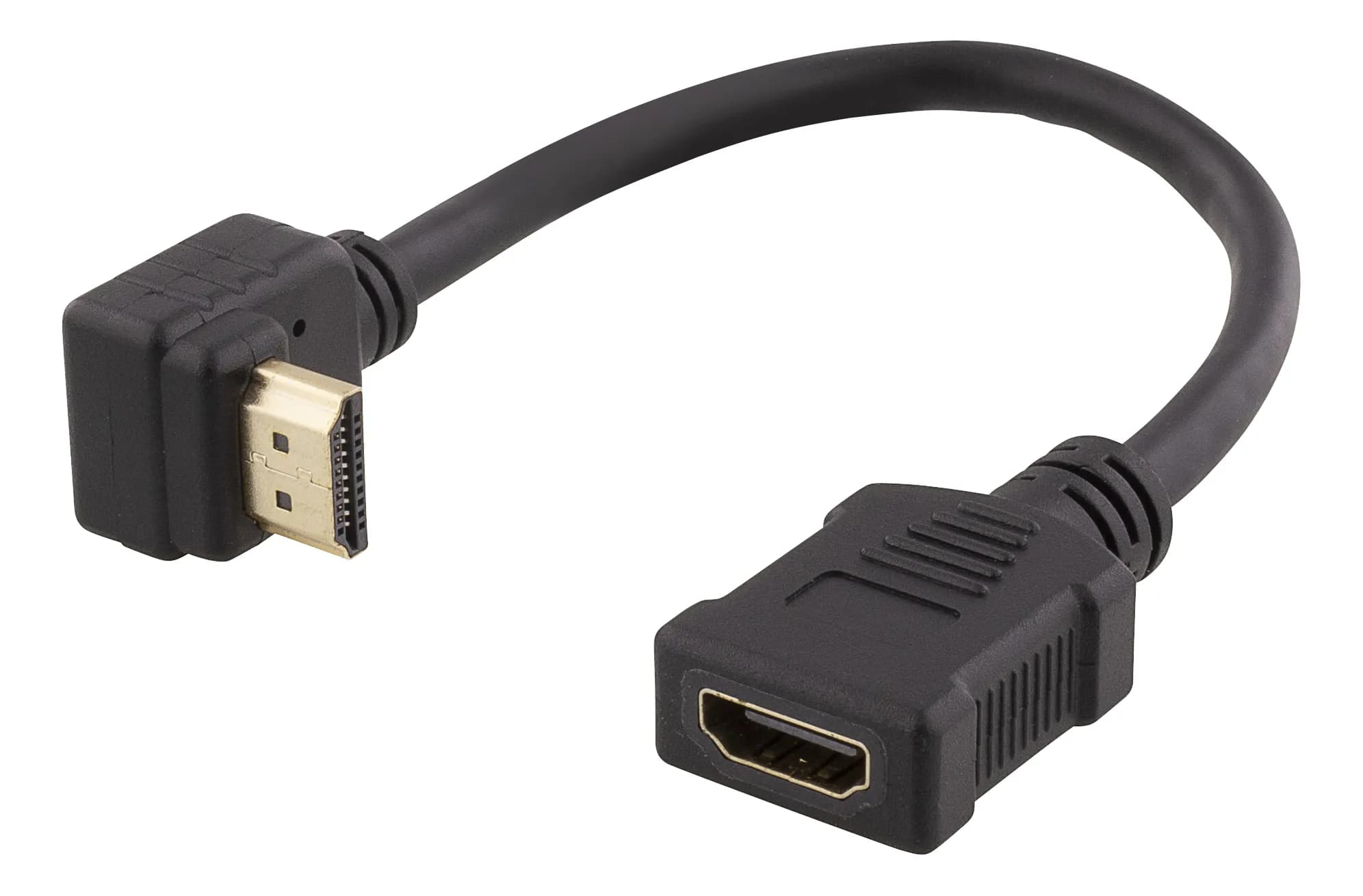 Deltaco  HDMI – HDMI 1.4 -kaapeli, 0,2 m, Musta