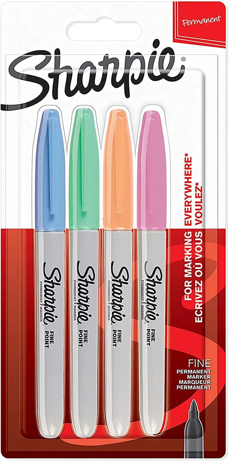 Marker Sharpie Fine Pastel 1,0mm ass (4) – SHARPIE