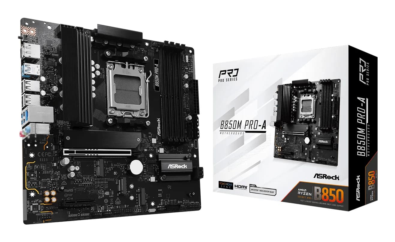 ASRock B850M Pro-A AM5 mATX HDMIDP DDR5