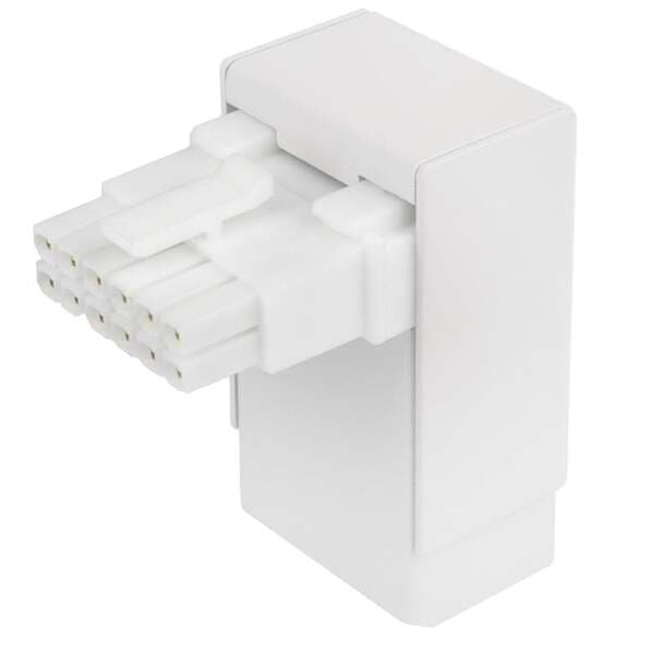 Kolink Core Pro 12V-2x6 90 degree adapter - Type 2, white – Kolink