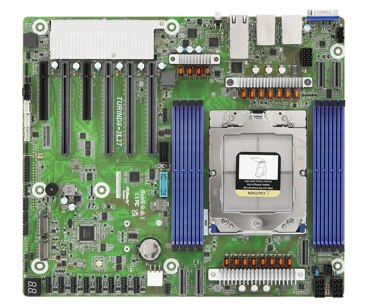 ASRock Rack TURIND8-2L2T 10GbE SP5 CEB -emolevy