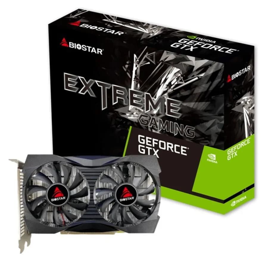 Biostar GeForce GTX 1050 4 Gt -näytönohjain
