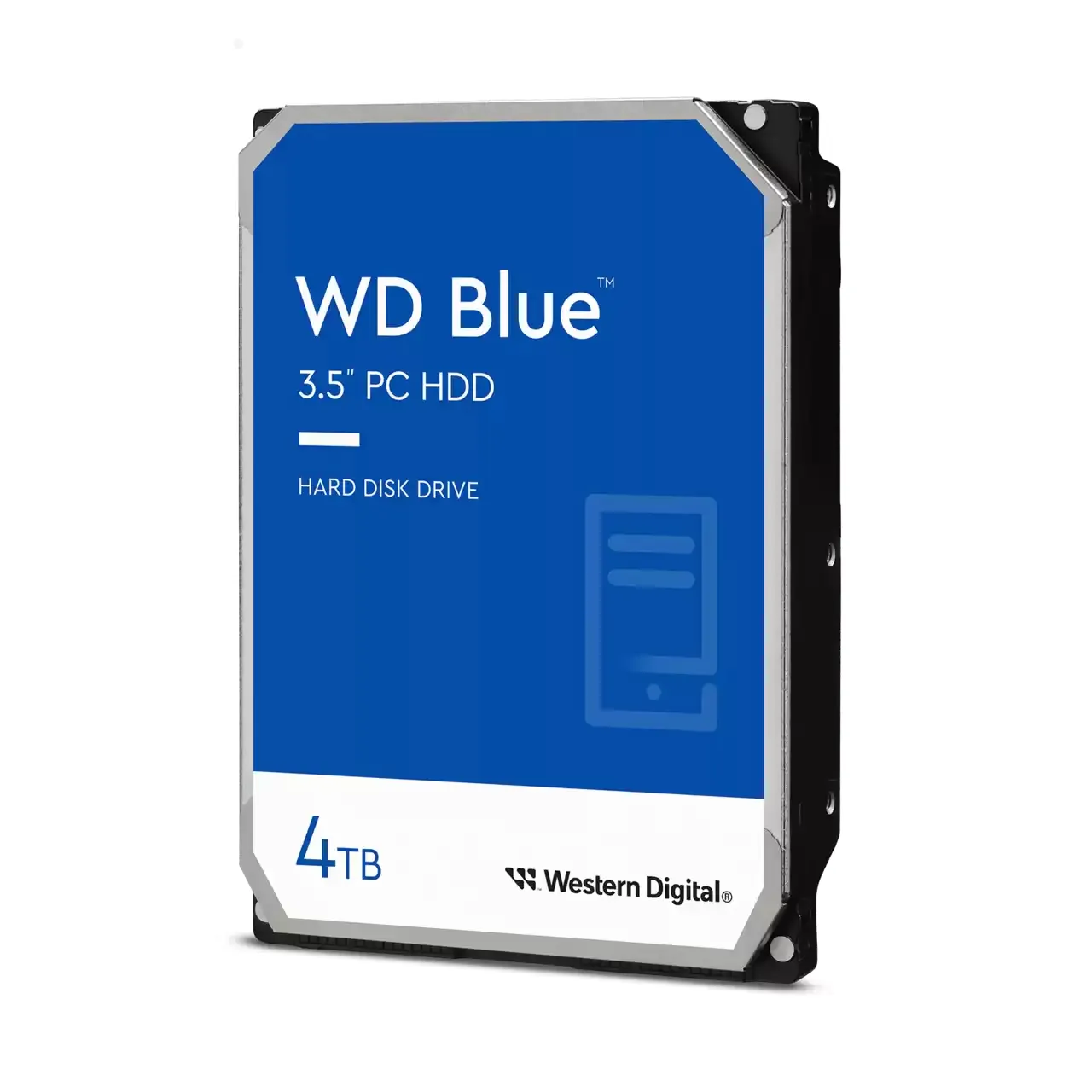 WD Blue 3.5" 4 Tt, 5400 RPM, 256 MB, SATA III -kovalevy