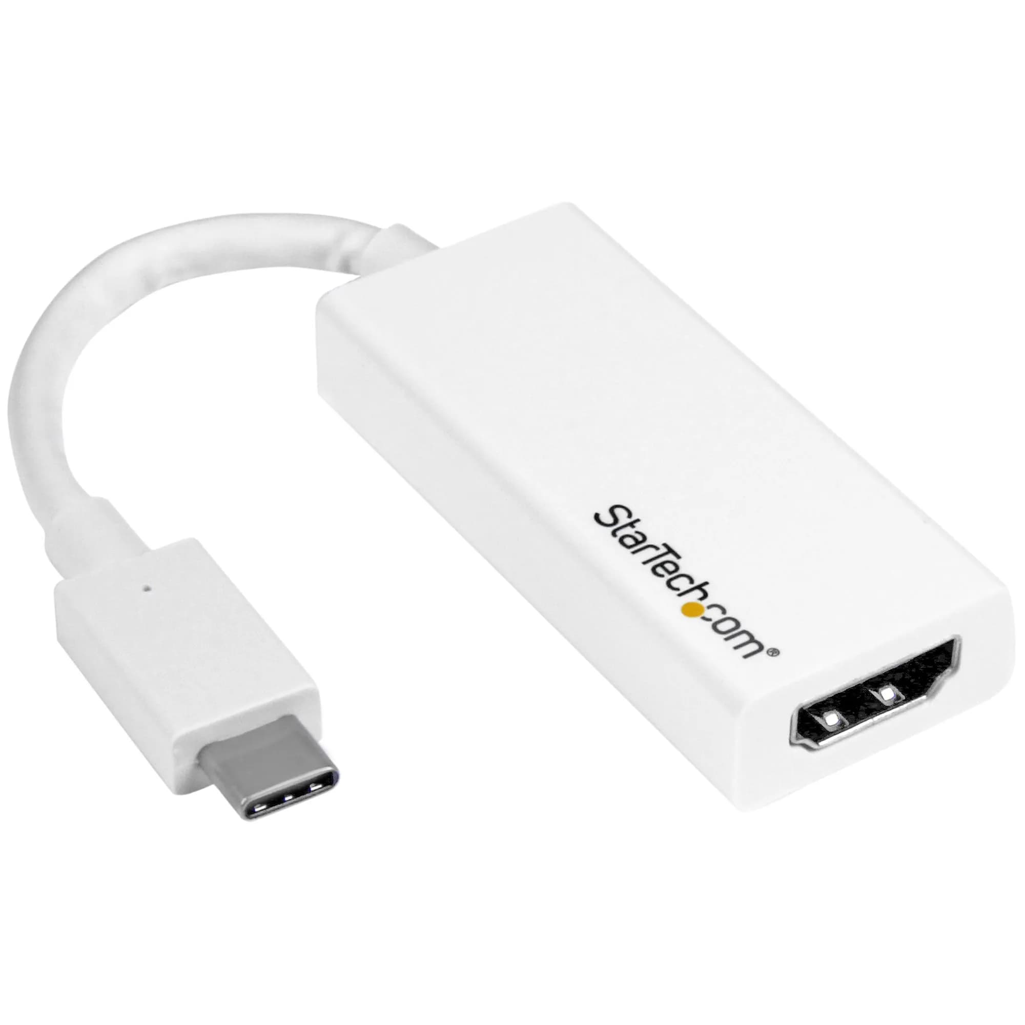 StarTech USB-C to HDMI Adapter with 4K 30Hz -adapteri, Valkoinen – Startech
