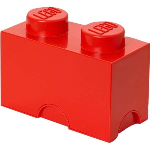 Room Copenhagen LEGO Storage Brick 2 red - RC40021730 – ROOM COPENHAGEN