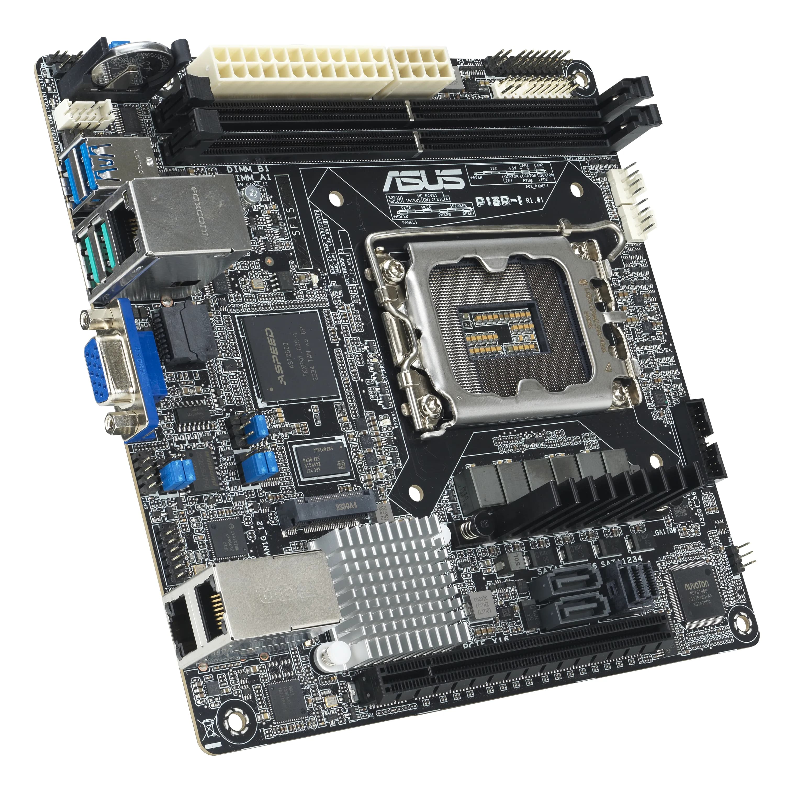 Asus P13R-I Intel C262 LGA 1700 Mini-ITX-emolevy