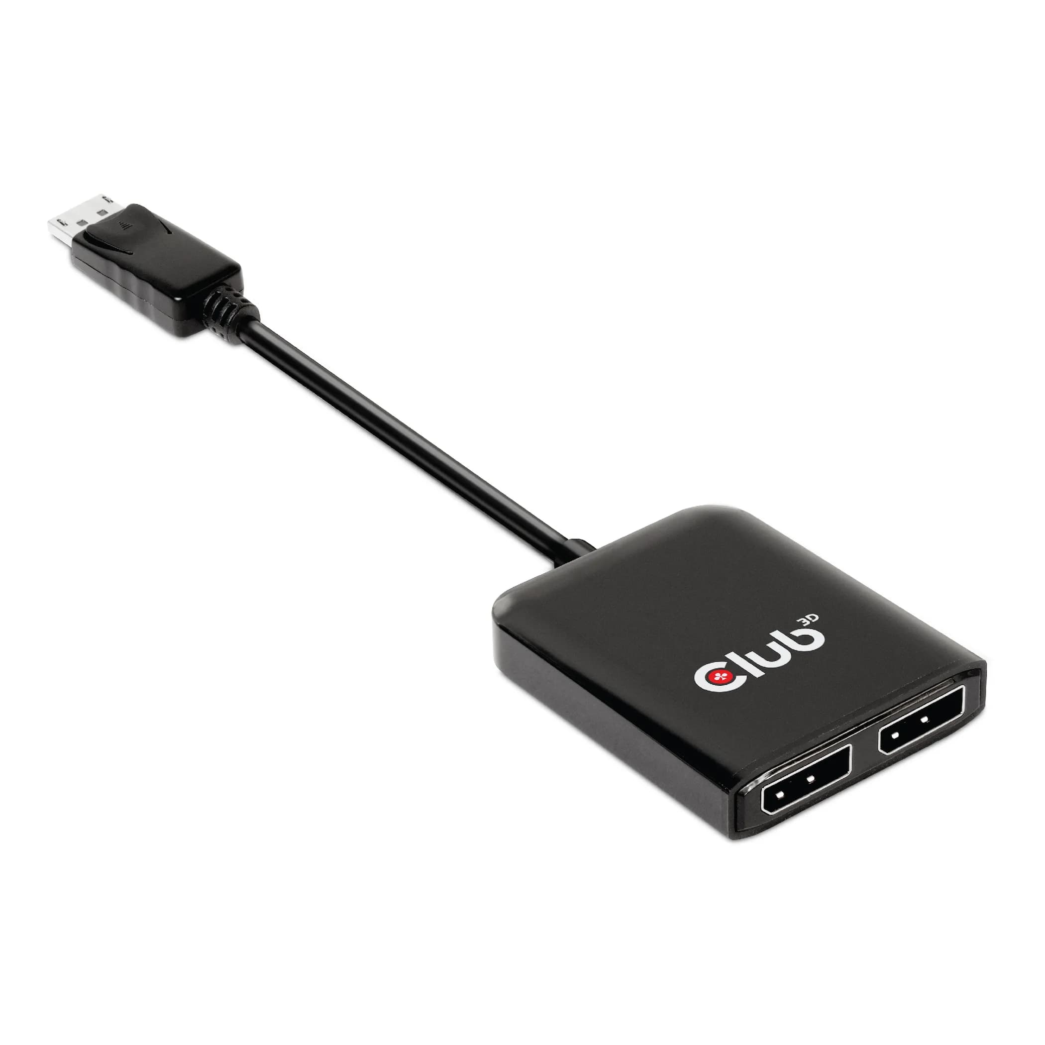 Club 3D  DisplayPort – HDMI + DisplayPort -adapteri, Harmaa