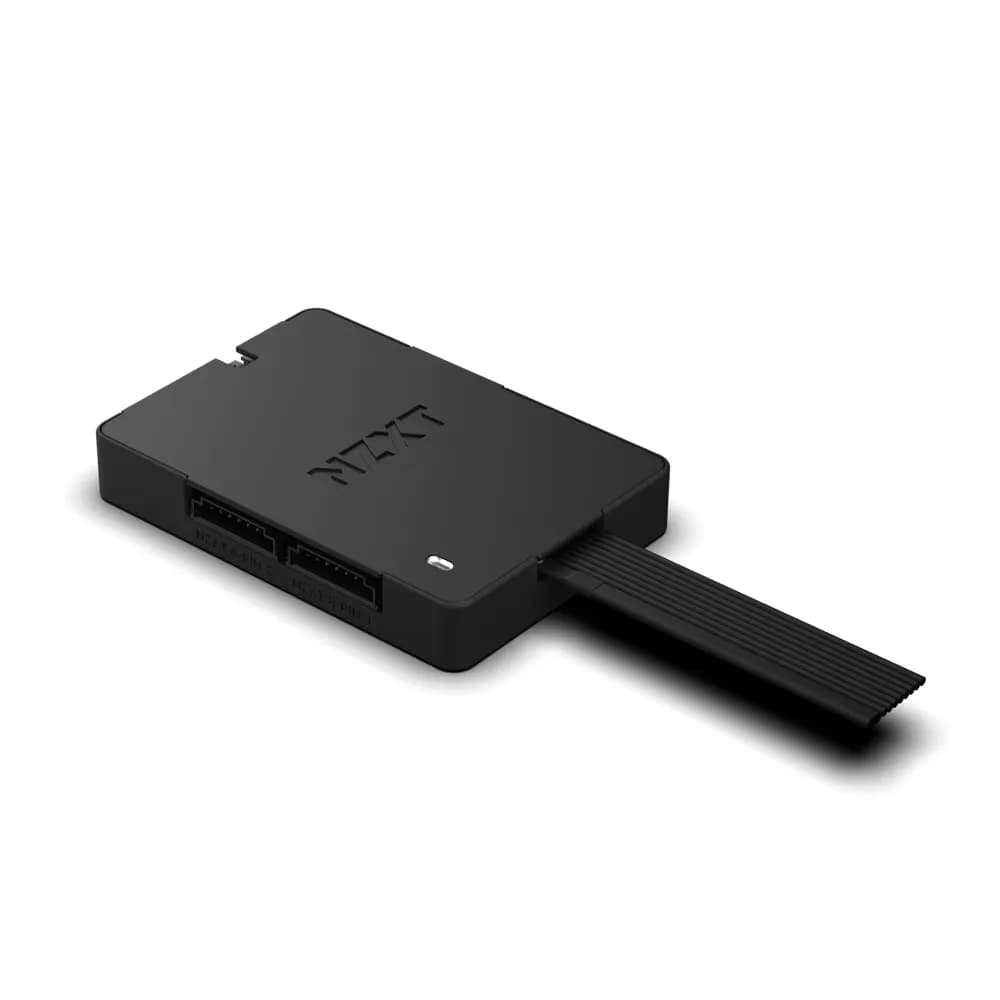 NZXT Control Hub PWM RGB -tuuletinohjain, musta