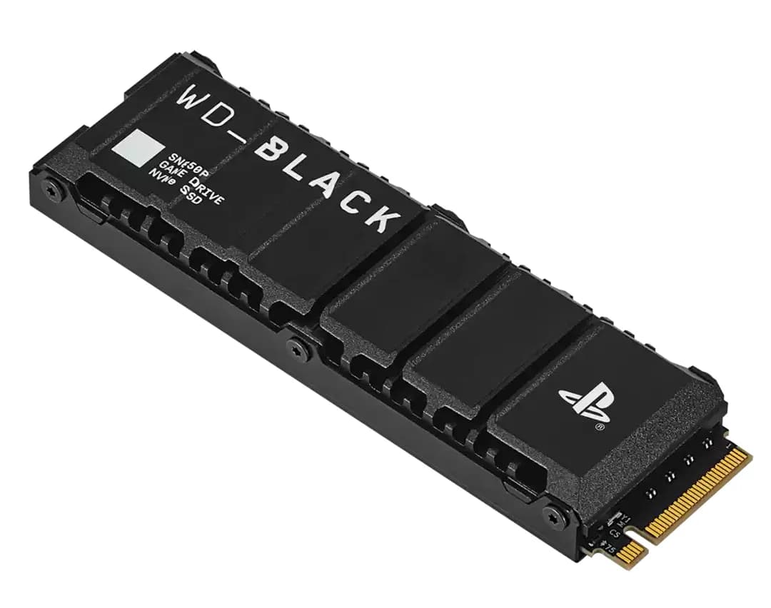 WD_BLACK SN850P Heatsink 8 Tt M.2 PCIe 4.0 NVMe -SSD-levy – WESTERN DIGITAL