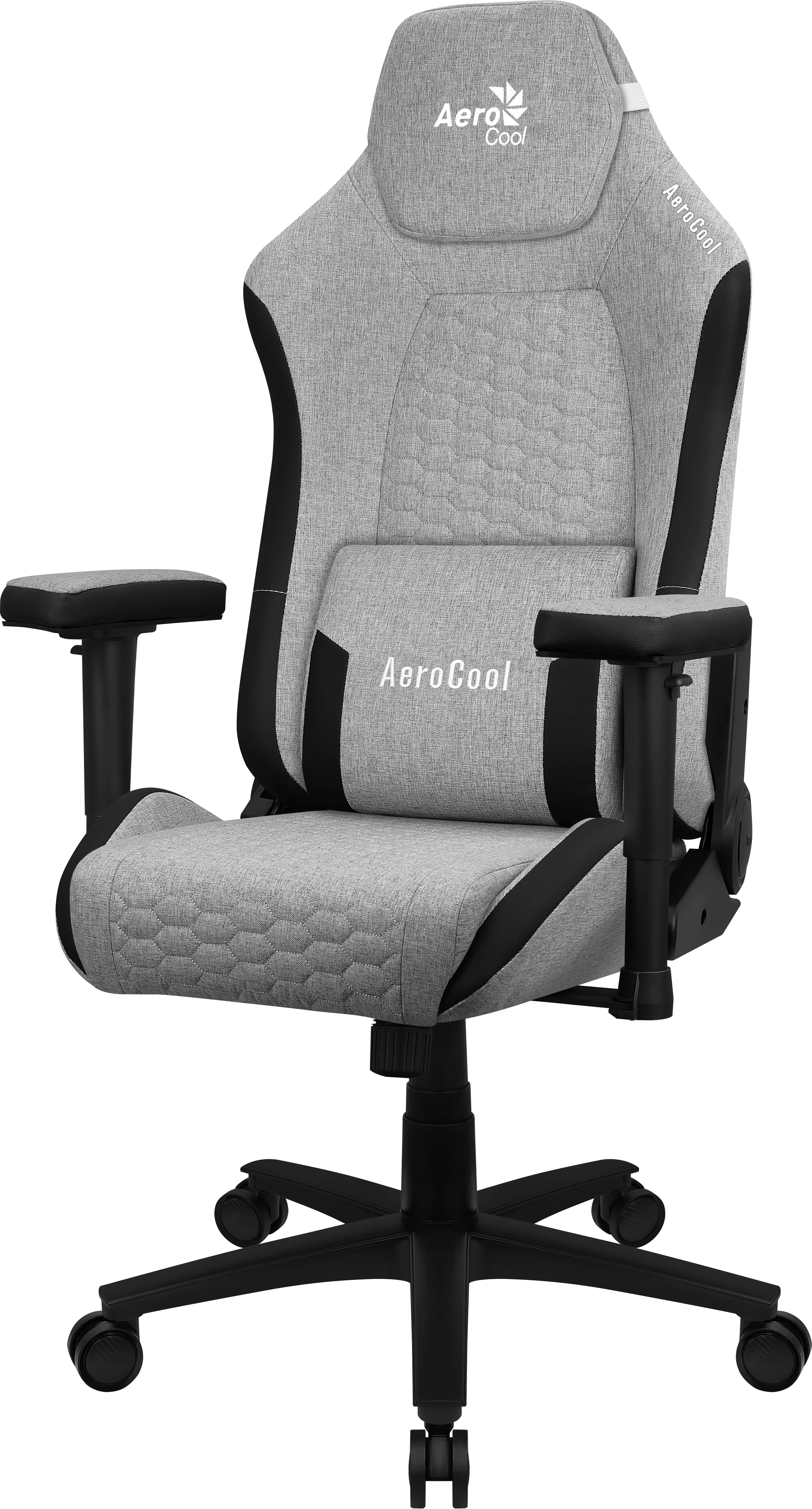 Aerocool Crown AeroWeave -pelituoli - Tuhkanharmaa