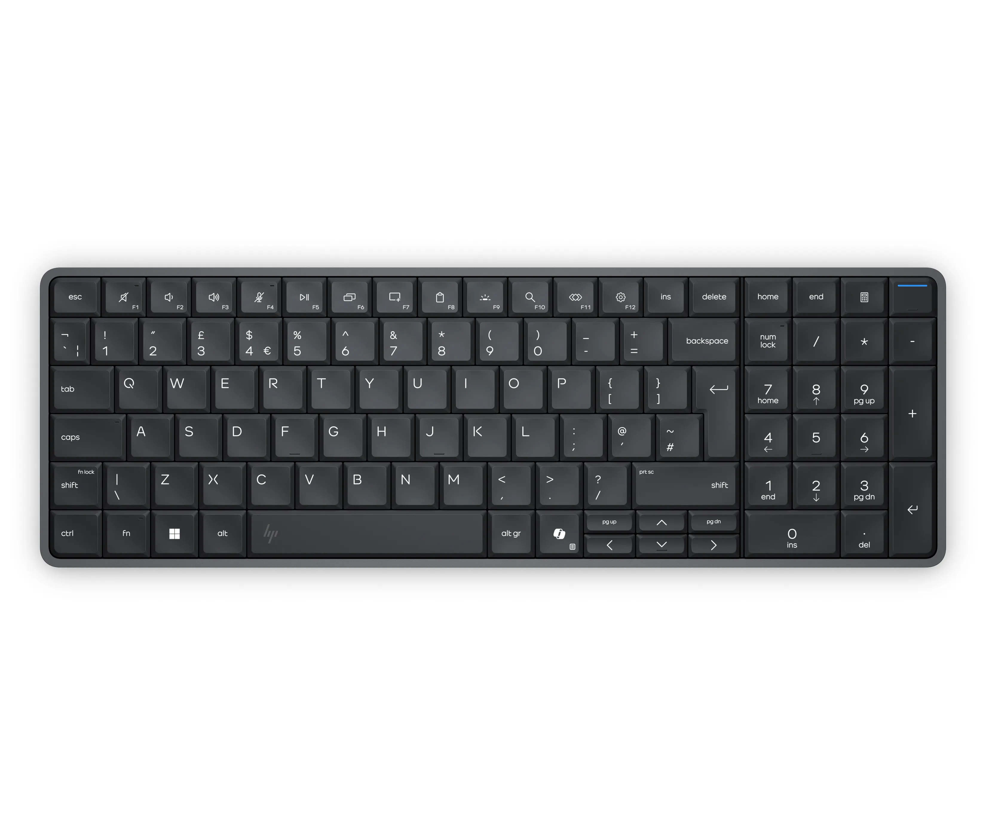 HP EliteBoard G1a Next Gen AI PC AMD Ryzen AI 5 330, 16 Gt, 512 Gt, Win 11 Pro -pöytätietokone, musta
