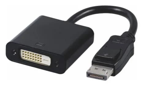 MicroConnect Active Adapter DP - DVI-D M-F -adapteri, Musta – Microconnect