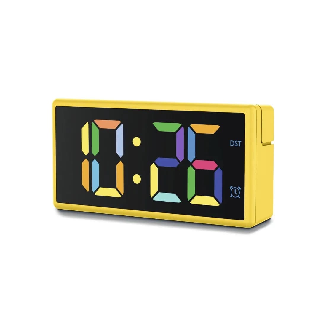 HAMA Digital Alarm Clock Ibiza Multi Colour Display Yellow – Hama