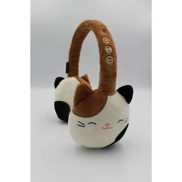Squishmallows HMSQM-BT-CAM Cameron -langattomat kuulokkeet, cam (plush) – SQUISHMALLOWS