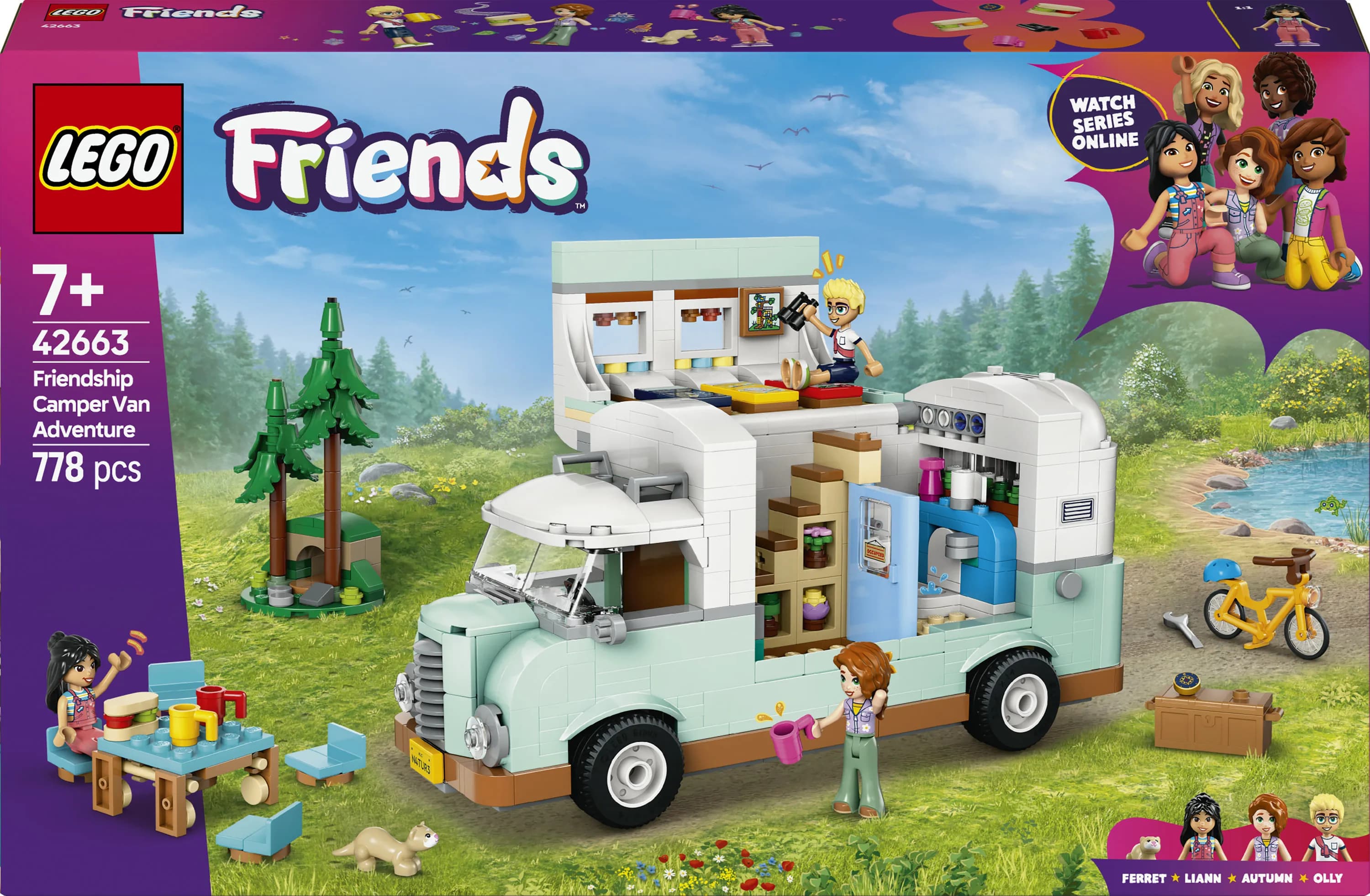 LEGO Friends Seikkailumatkailuauto 42663 – LEGO