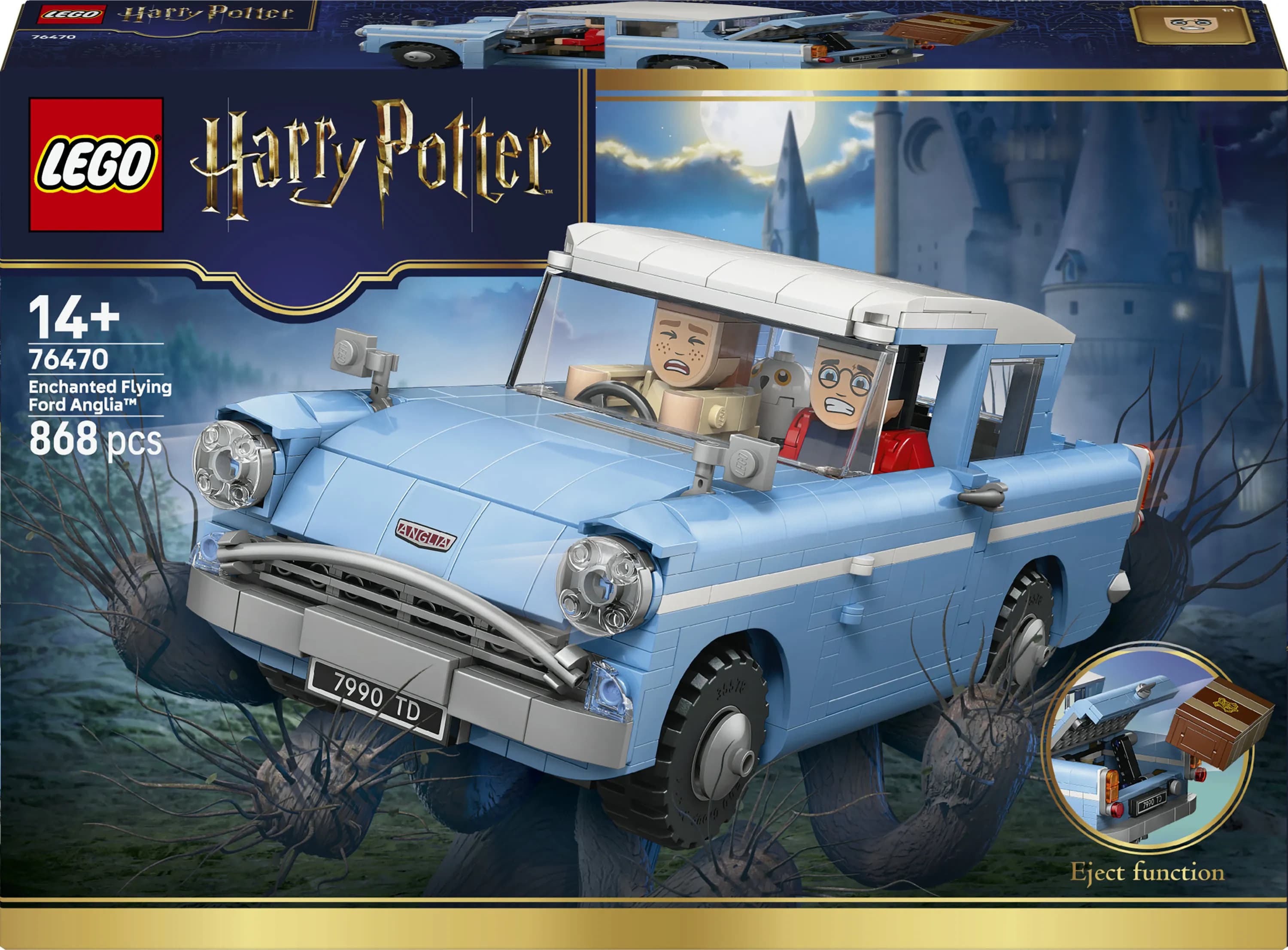 LEGO Harry Potter Lumottu lentävä Ford Anglia 76470