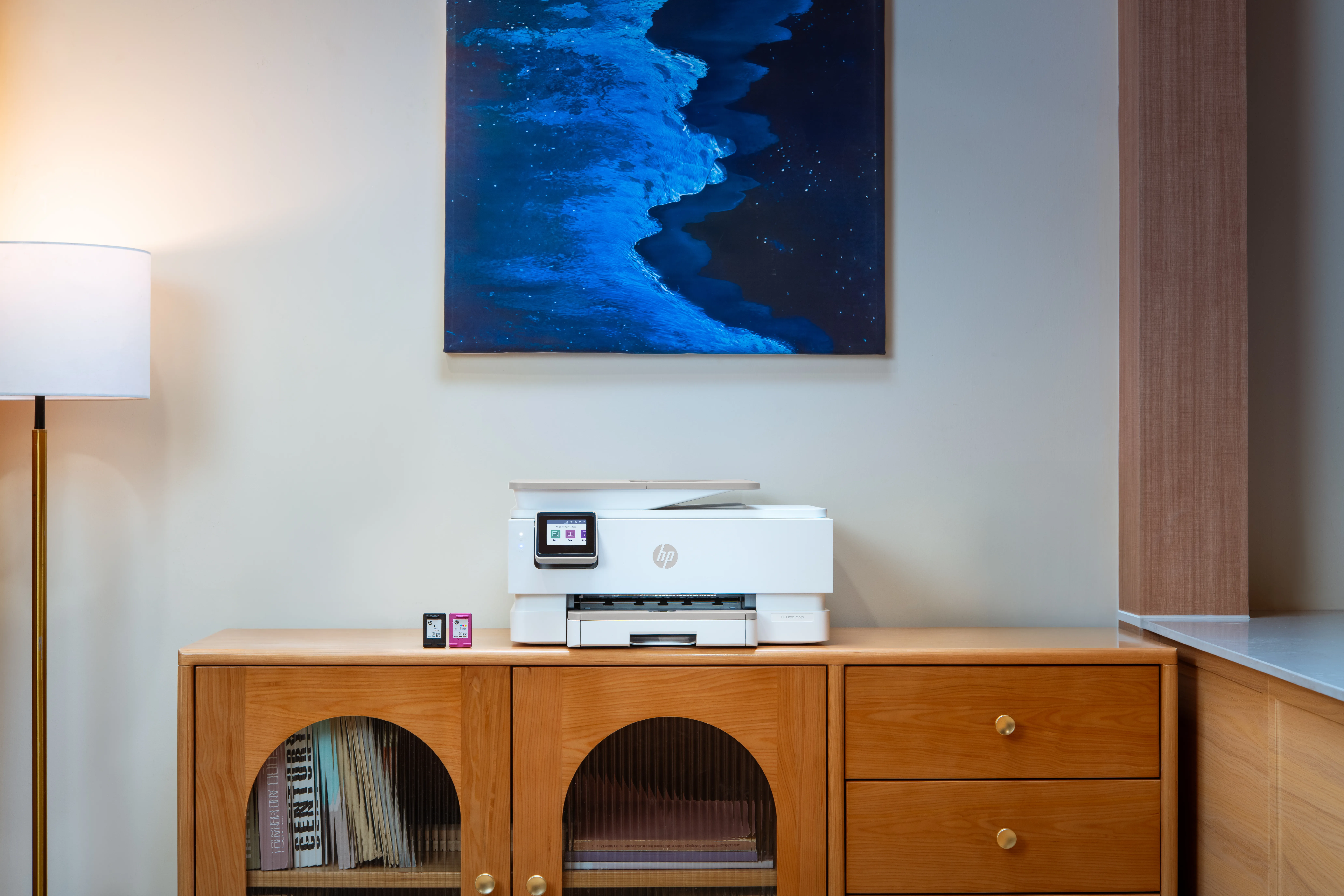 HP Envy Photo 7930 All-in-One Color Inkjet 10ppm Print Scan Copy Photo Printer USB 2.0 Wi-Fi – HP INC