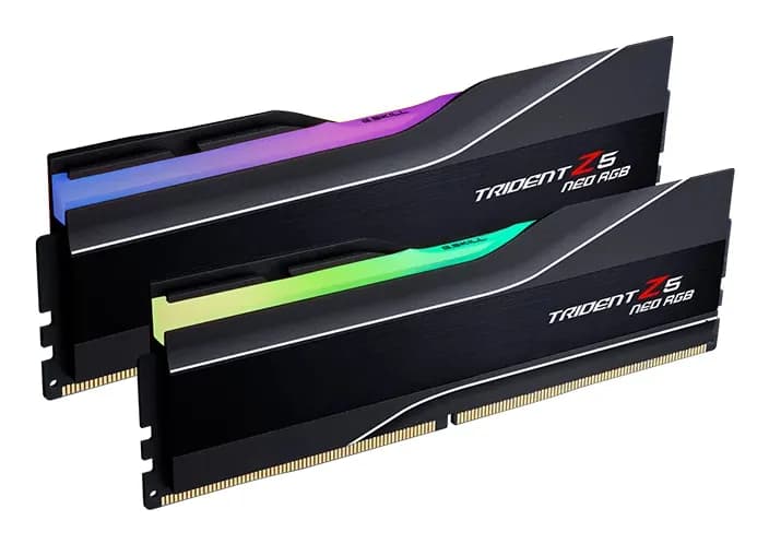 G.SKILL Trident Z5 Neo RGB 32 Gt (2 x 16 Gt) DDR5 7200 MHz, CL34 -muisti (EXPO)