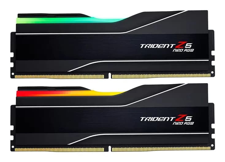 G.SKILL Trident Z5 Neo RGB 64 Gt (2 x 32 Gt) DDR5 6000 MHz, CL26 -muisti (EXPO) – G.SKILL