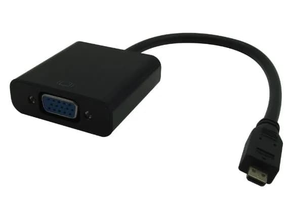 HDMI Micro - VGA adapter M-F – Microconnect