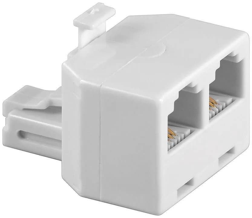 Y-ADAPTER RJ11-2xRJ11 M/F 6P