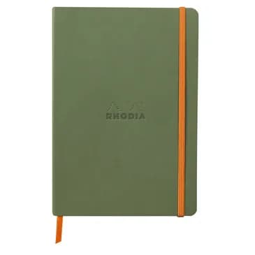 Rhodiarama soft A5 sage ruled ivory – RHODIA