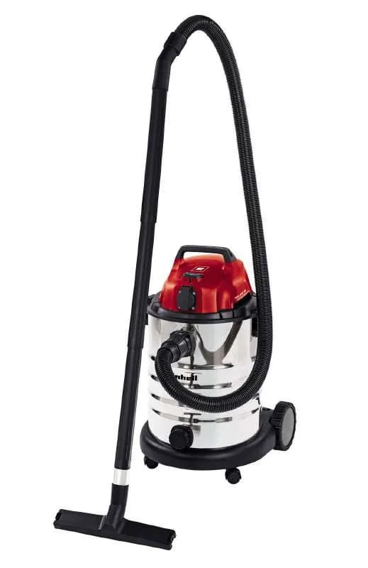 Einhell TC-VC 1930 SA -märkä-kuivaimuri 30 L 1500 W pussiton, musta, punainen, ruostumaton teräs