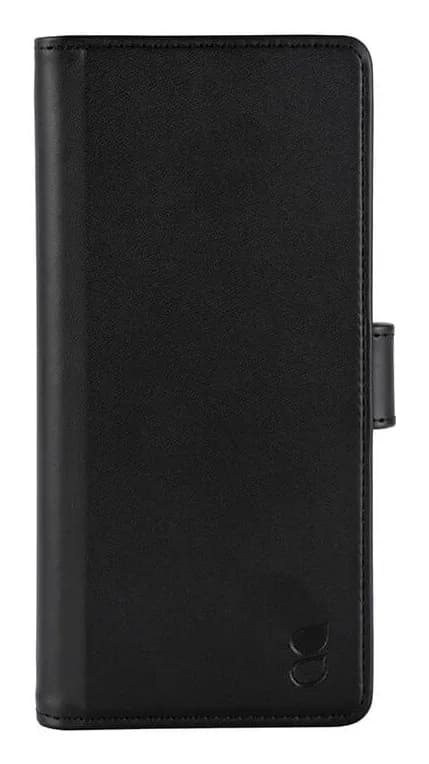 GEAR Wallet, Moto G8 -lompakkokotelo, Musta – Gear