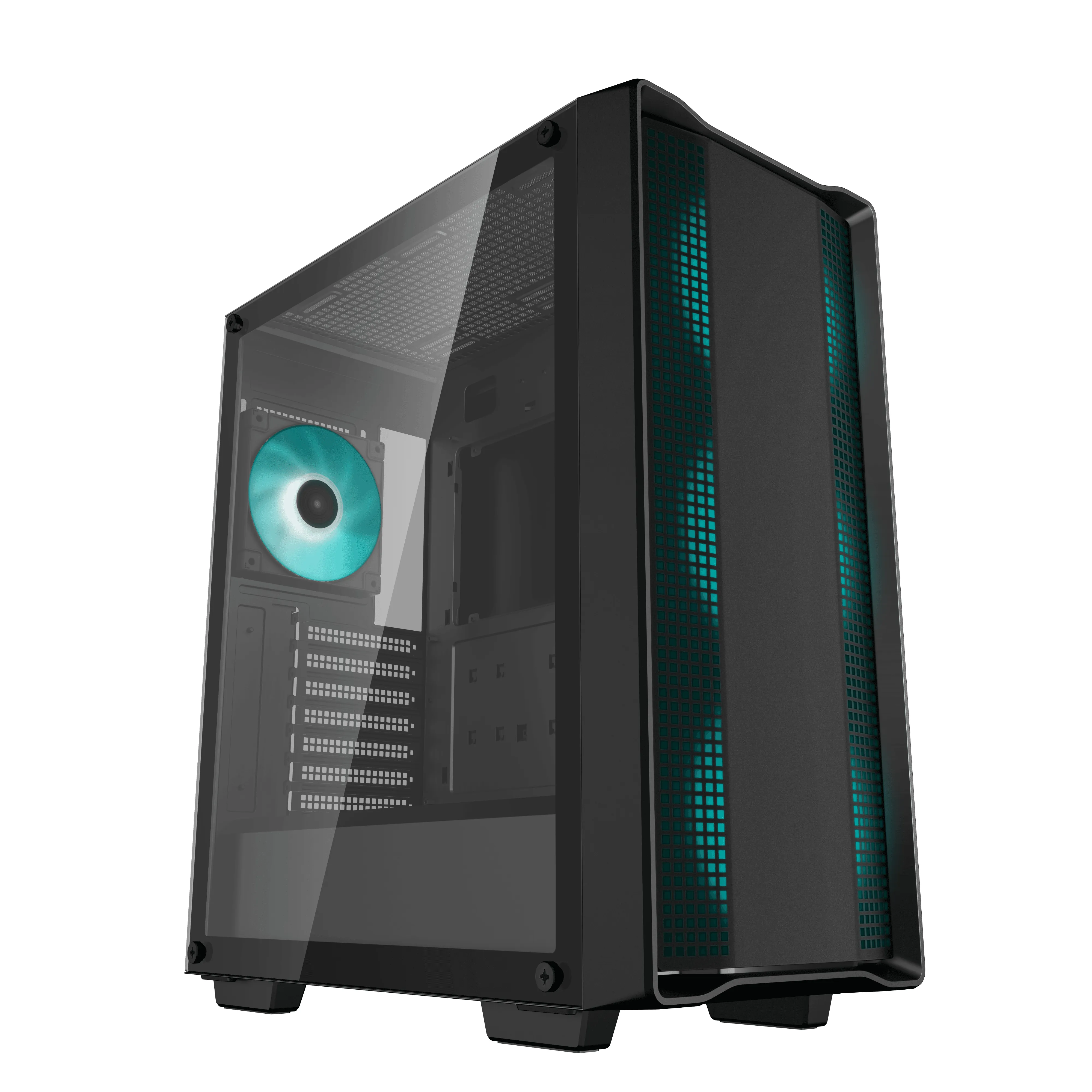 DeepCool CC560 V2 -miditornikotelo ikkunalla, musta