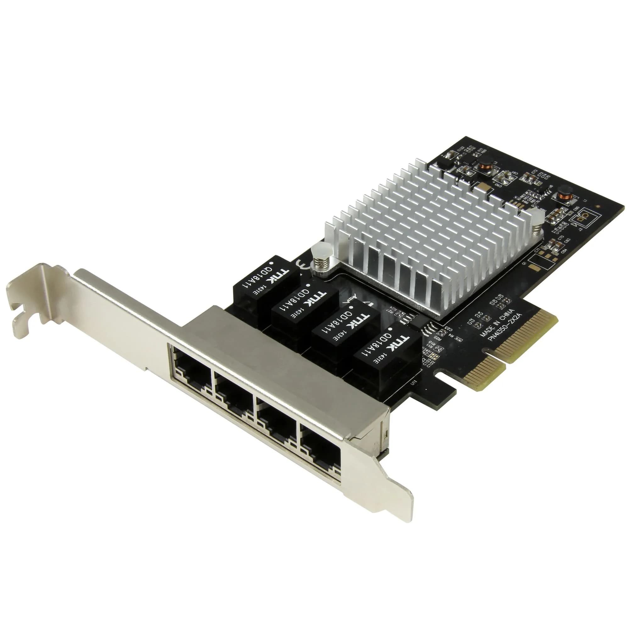 STARTECH.COM 4 Port Gigabit Ethernet PCI Express Network Card - Intel – Startech