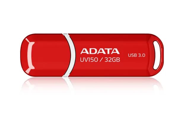 A-DATA DashDrive UV150 USB 3.2 Gen 1 32 Gt -muistitikku, punainen