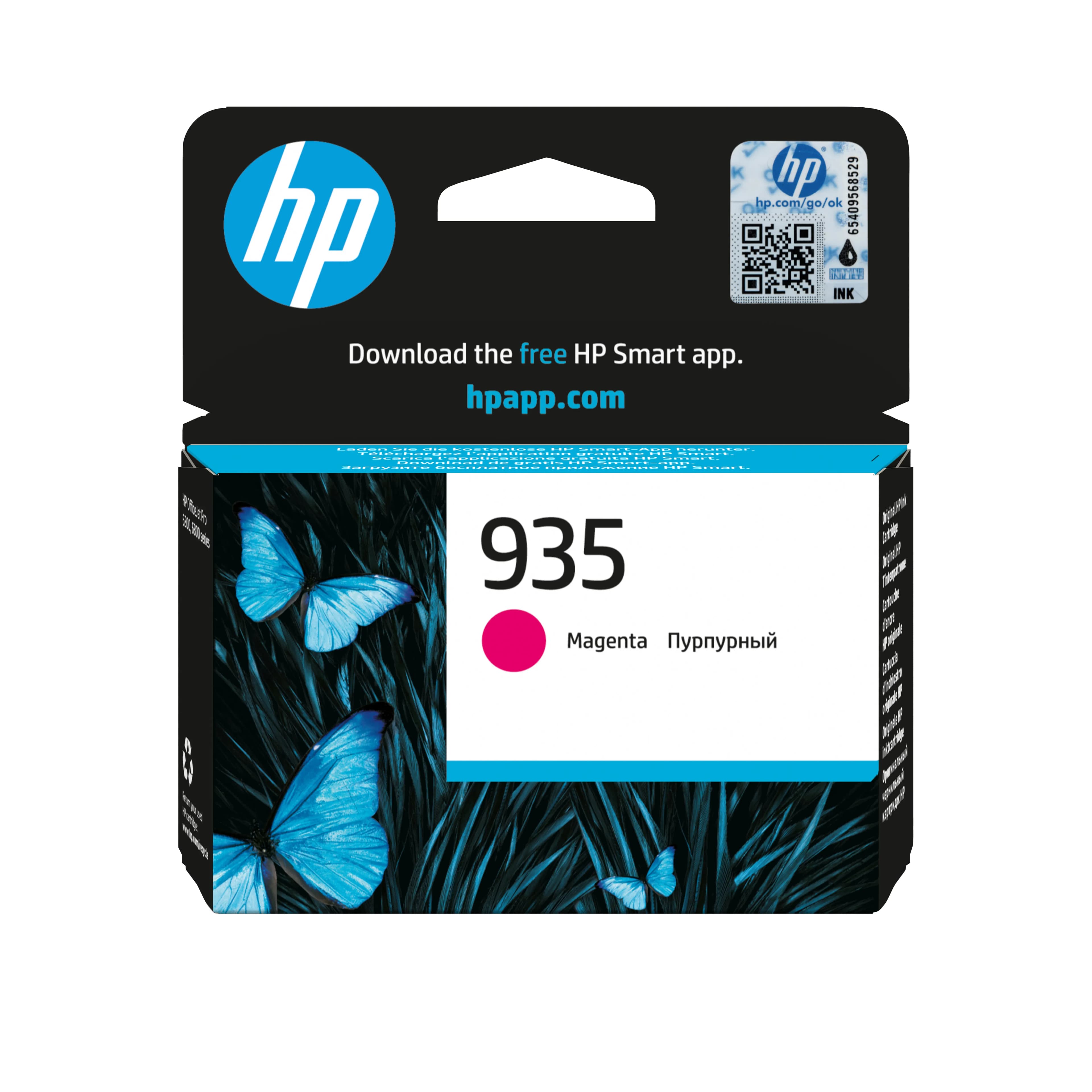 HP 935 -mustekasetti, 4,5 ml, magenta