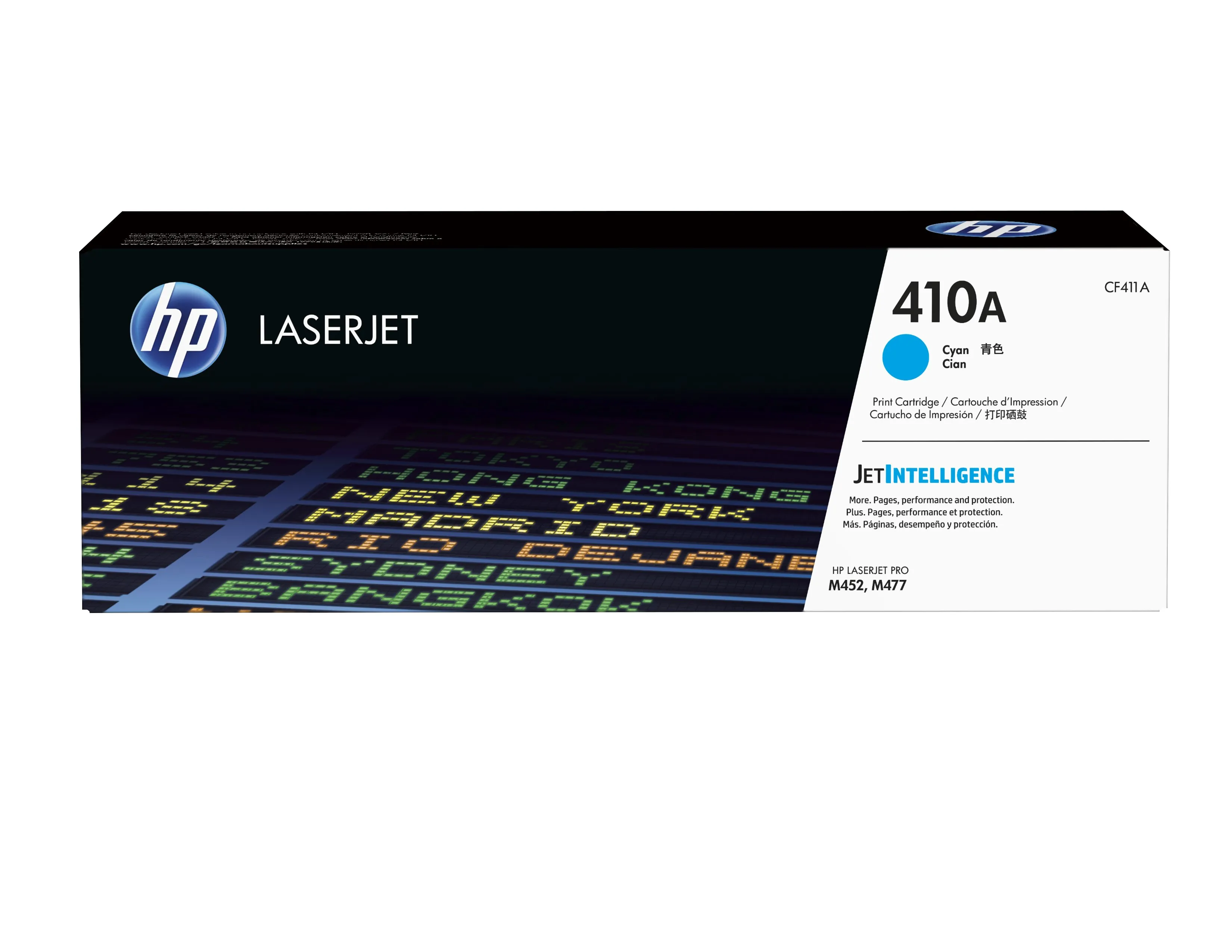 HP 410A-laservärikasetti, syaani – HEWLETT-PACKARD