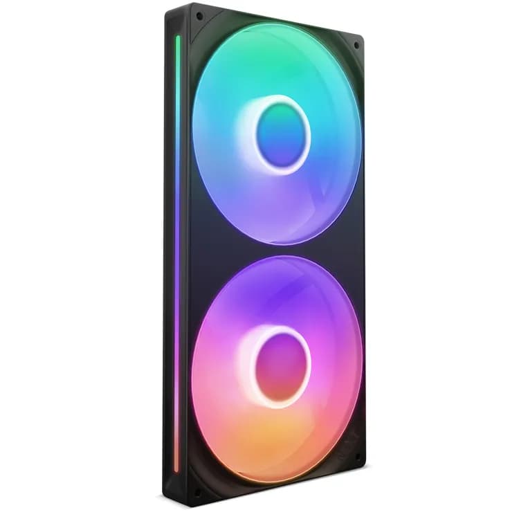 NZXT F280 RGB Core 280 mm PWM -kotelotuuletin - Musta