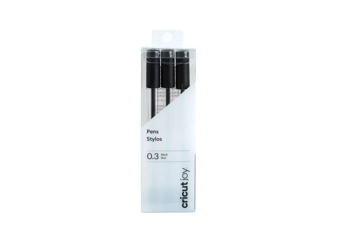 Cricut Joy Extra Fine Point Pen Set 3-pack 0.3 (Black) – CRICUT