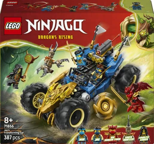 LEGO NINJAGO Jayn muuntautumiskykyinen auto 71856 – LEGO