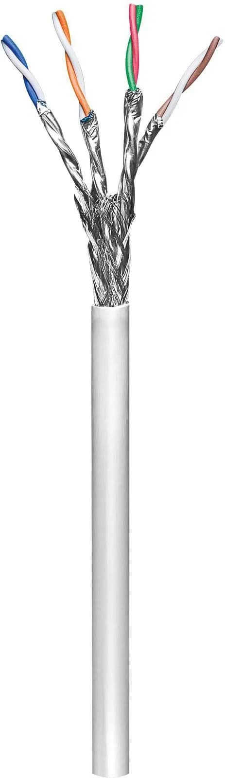 MicroConnect Cat6 S/FTP 305m -verkkokaapeli, harmaa – Microconnect
