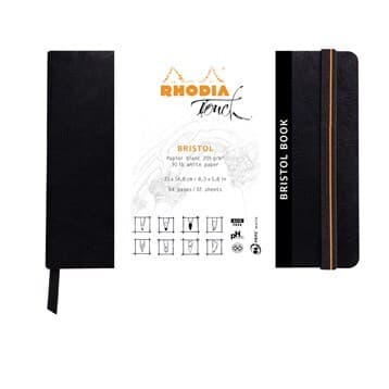 Rhodia Bristol soft A5L 32sh blank 205g – RHODIA