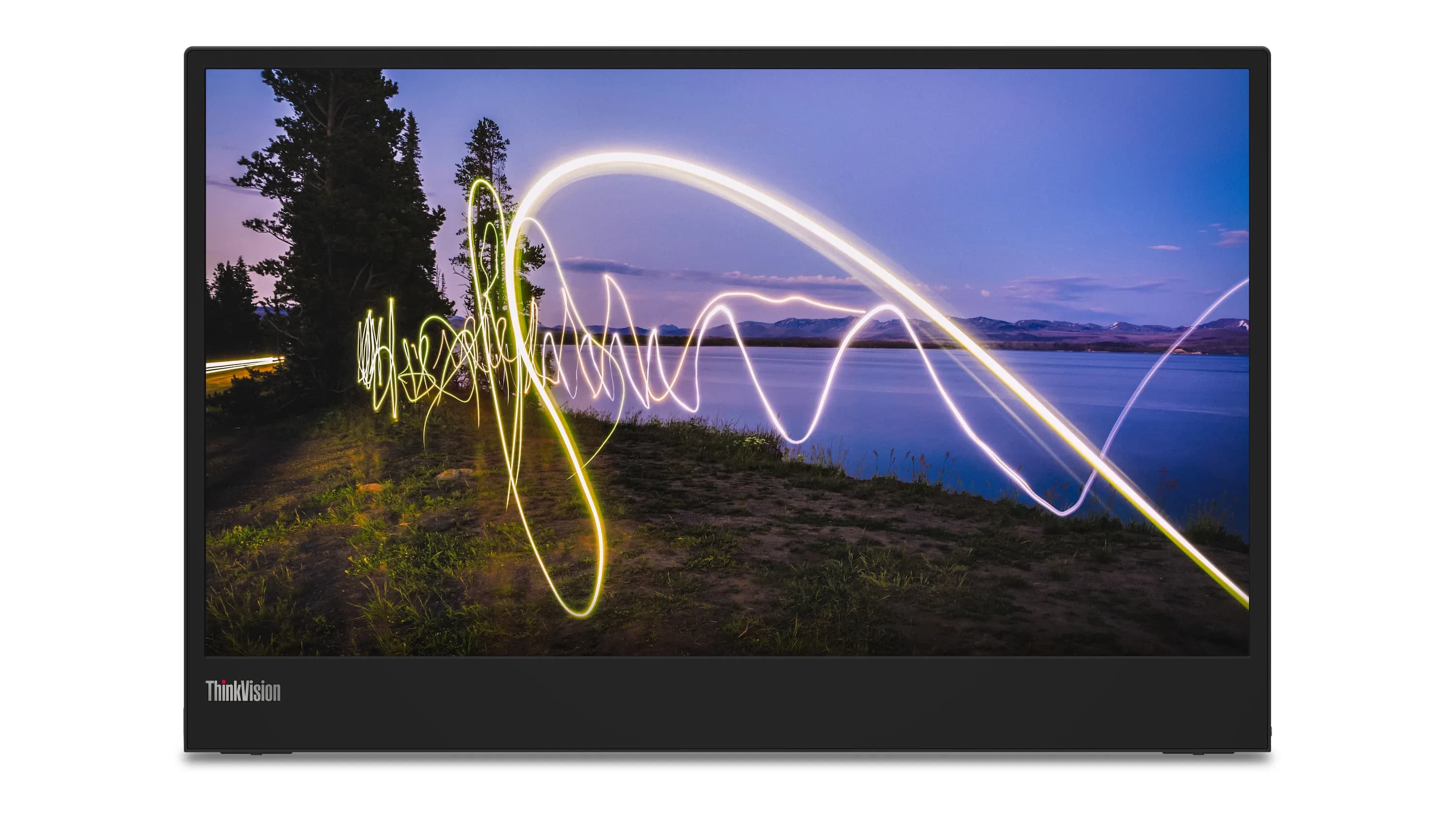 Lenovo ThinkVision M15 15.6" Full HD, IPS -kannettava näyttö, USB-C hub – Lenovo