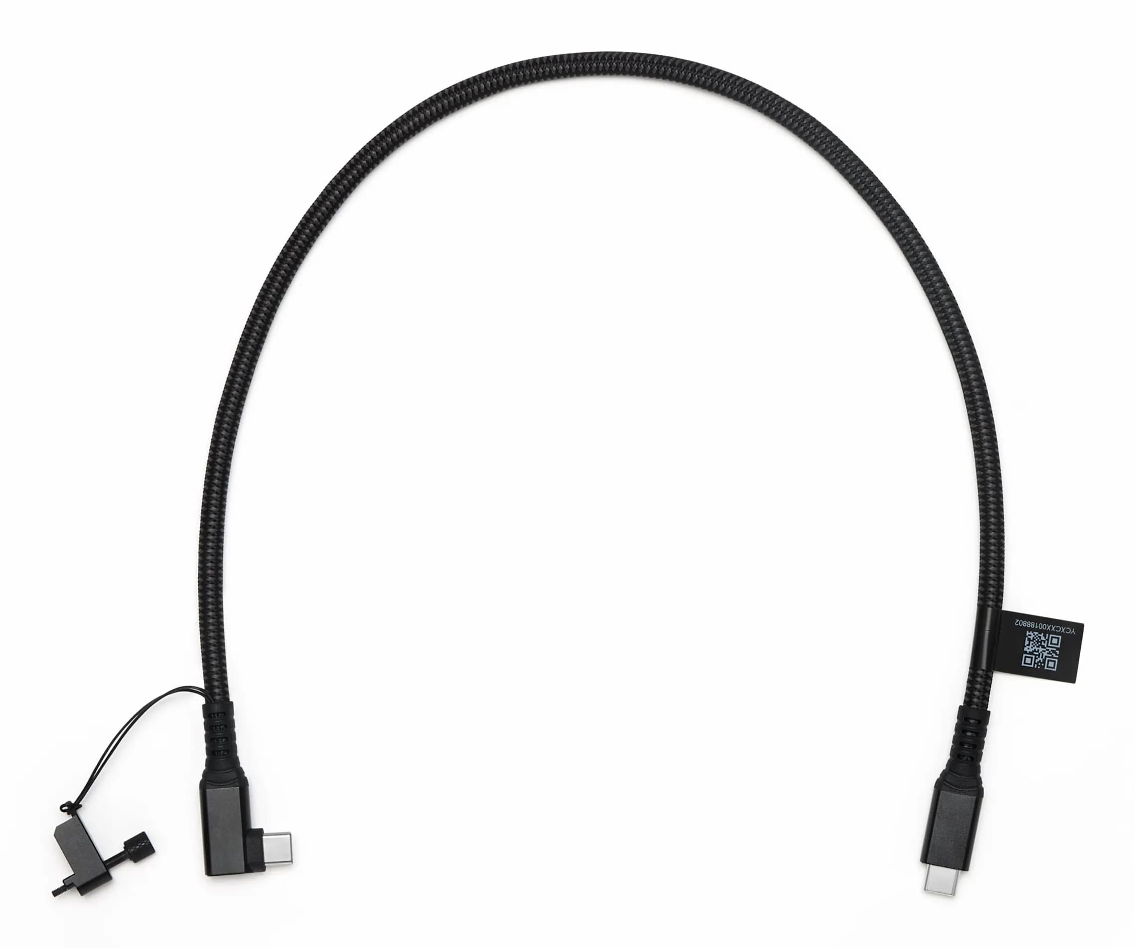 DJI SDR Transmission 2 kaksois 90° USB-C DisplayPort-videokaapeli 50 cm