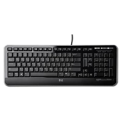 HP USB Keyboard -näppäimistö, musta – HP