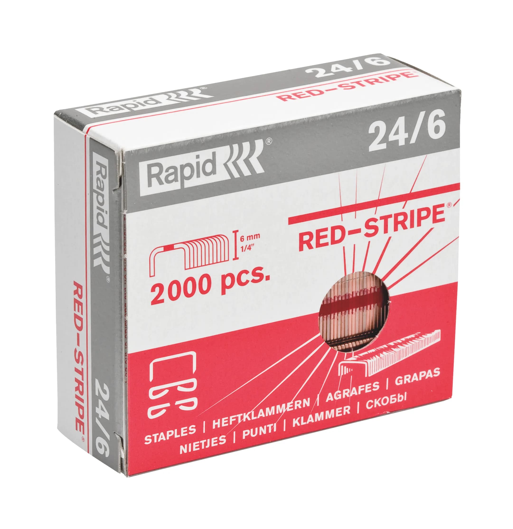 Niitit Rapid 24/6 Red Stripe (2000) – Rapid
