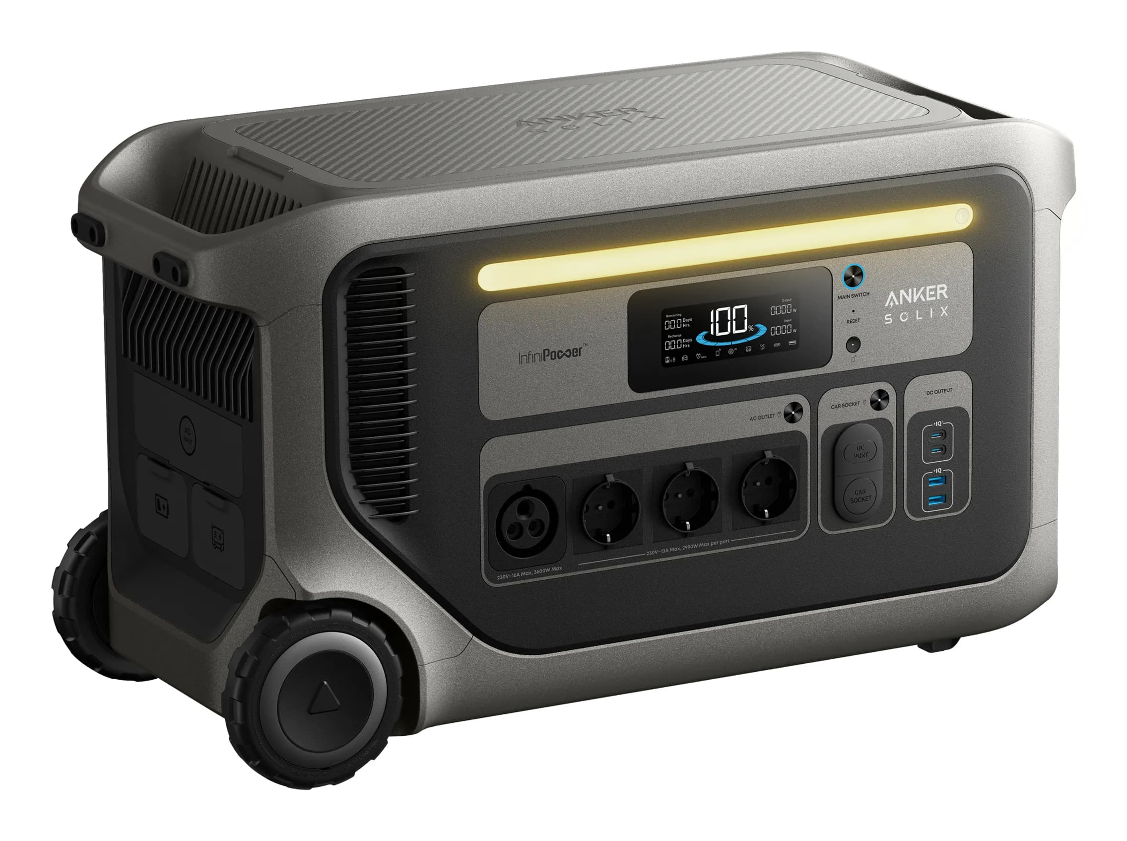 Anker SOLIX F3000 - Siirrettävä virta-asema – Anker