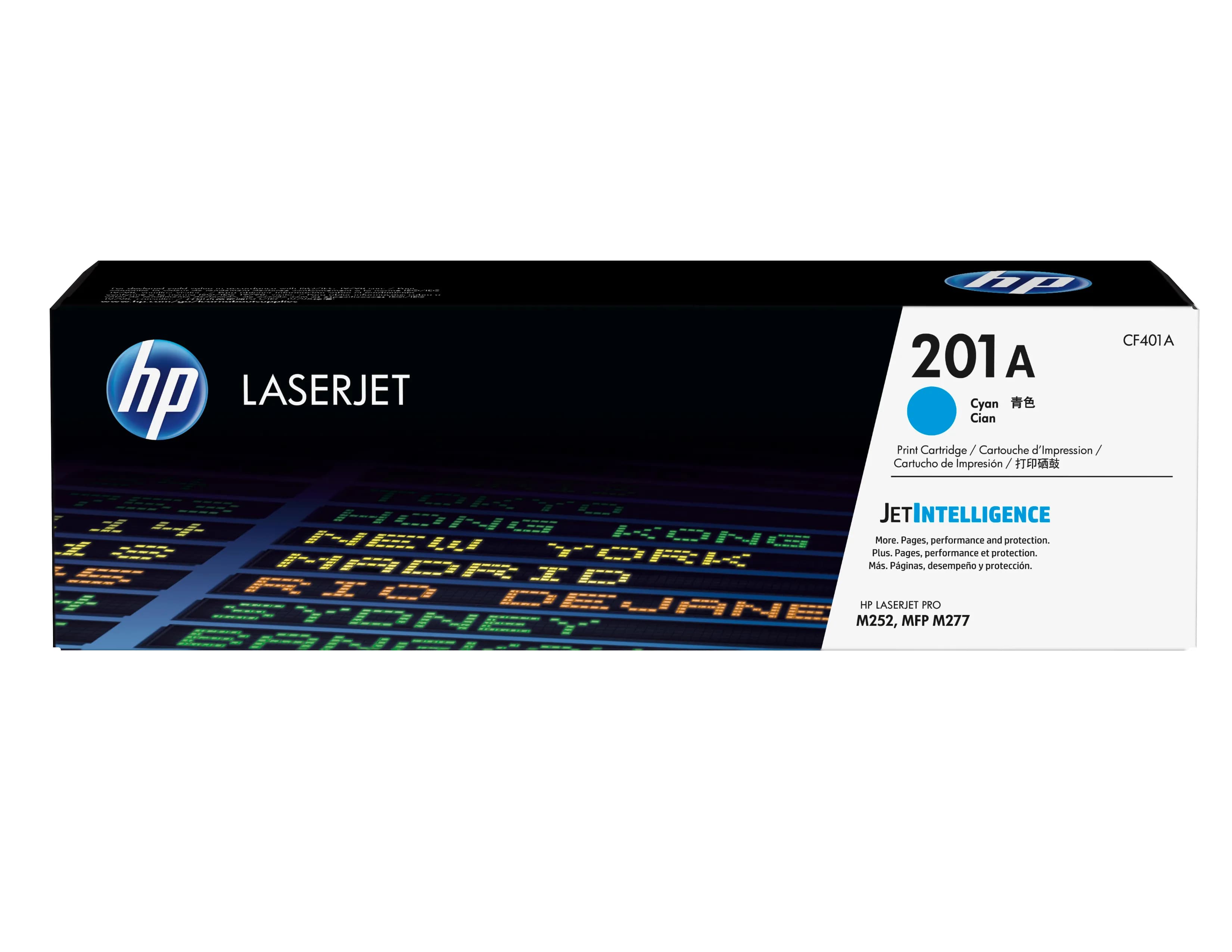 HP 201A-laservärikasetti, syaani – HEWLETT-PACKARD