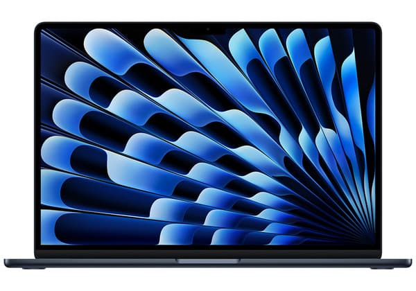 Apple MacBook Air 15" M5 (10/10) 16 Gt, 512 Gt, keskiyö, MDVH4 – Apple