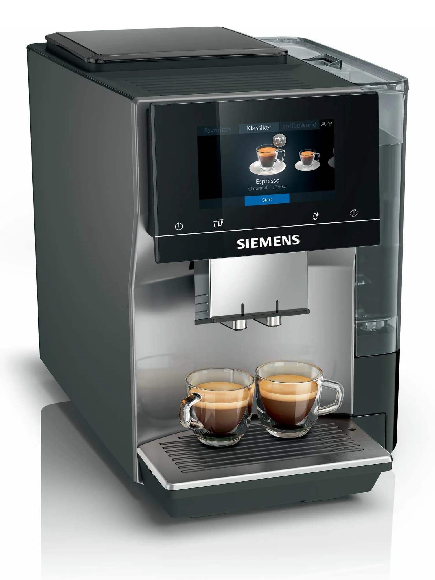 Siemens TP715D01 EQ.700 Classic -espressokeitin, Harmaa