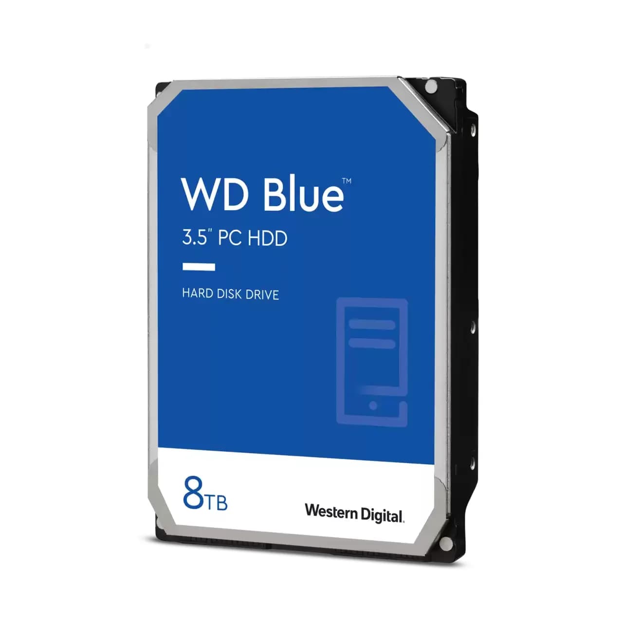 WD Blue 3.5" 8 Tt, 5640 RPM, 256 MB, SATA III -kovalevy – WESTERN DIGITAL