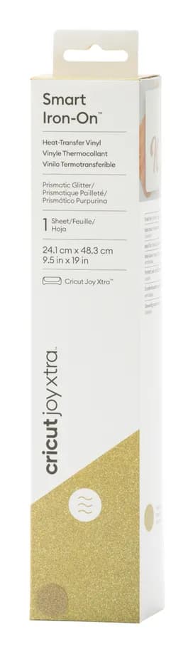 Cricut Joy Xtra Smart Iron-On Prismatic Glitter Black 48cm – CRICUT