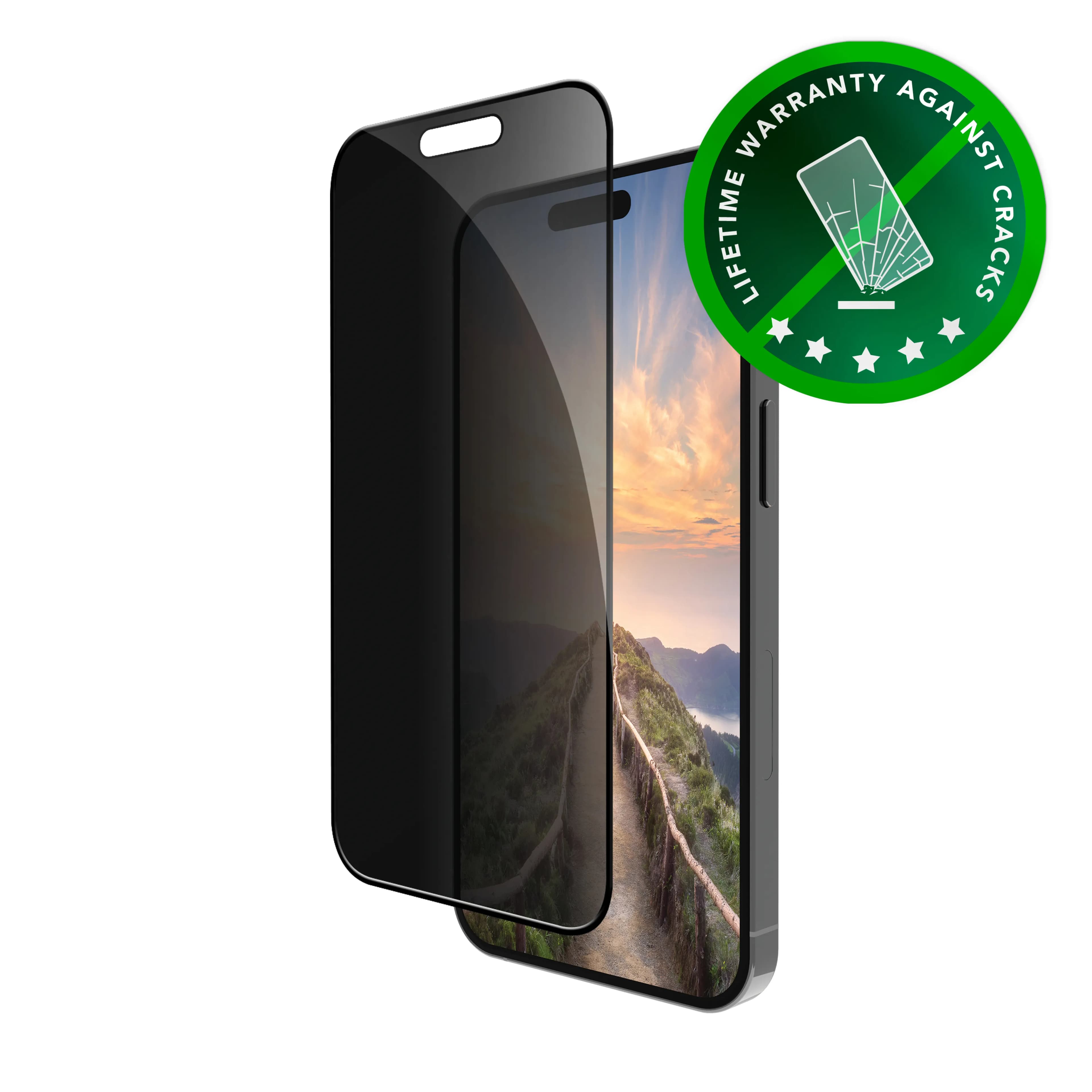 Dbramante1928 eco-shield Privacy, iPhone 16 / 15 -panssarilasi – DBRAMANTE