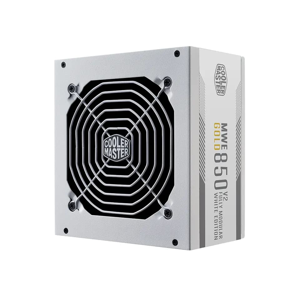 Cooler Master MWE Gold V2 White 850W -virtalähde, 80 Plus Gold – Cooler Master